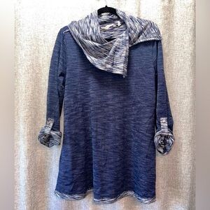 Soft Surroundings cowl neck top Medium